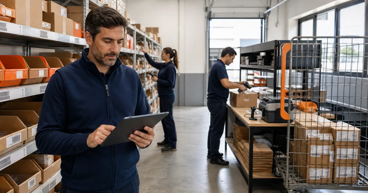 Checklist por procesos para evaluar las funciones de un WMS ecommerce, distinguir lo esencial de lo opcional y comprobar cada capacidad en una demo.